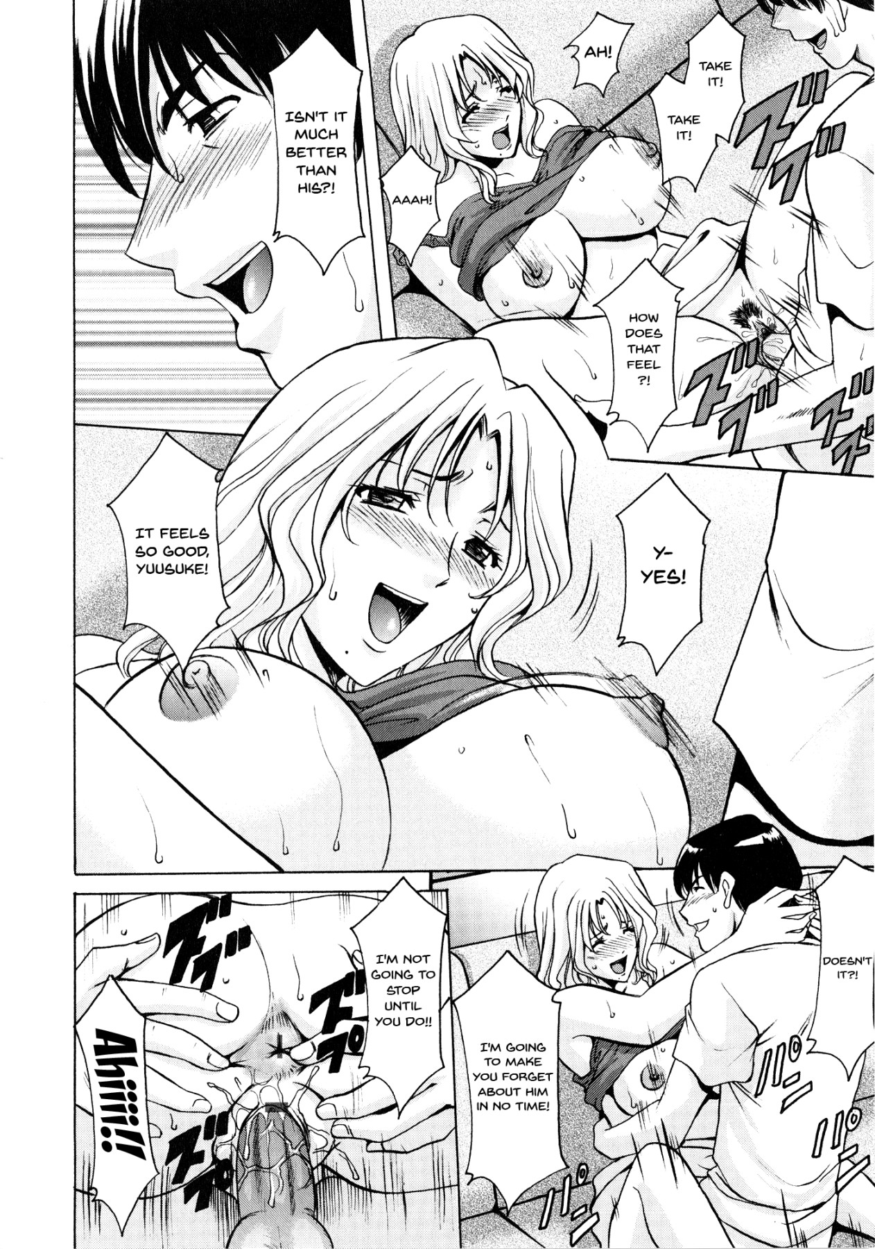 Hentai Manga Comic-A Seductive Older Woman's Apartment-Read-160